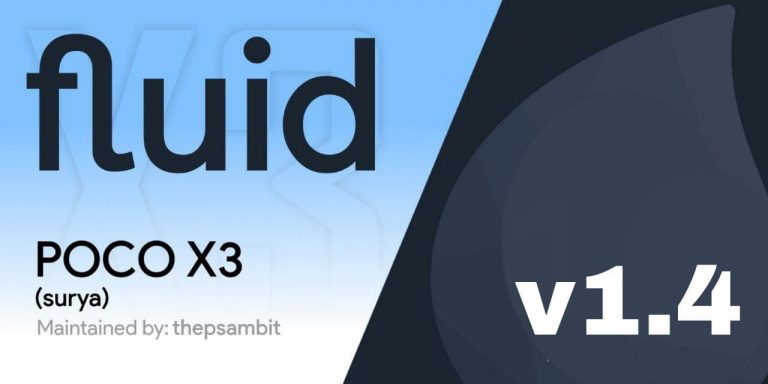 Fluid 1.4 Poco X3