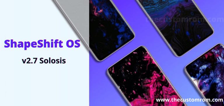 ShapeShift OS v2.7