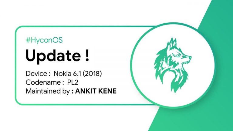 Hycon OS with Android 11 For Nokia 6.1 (2018) 7 Hycon OS Nokia 6.1 2018