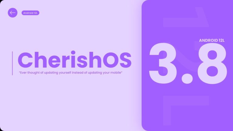 Cherish OS 3.8